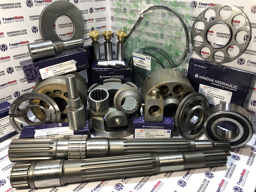 Ротор (Блок цилиндров) с распределительной плитой (LH)