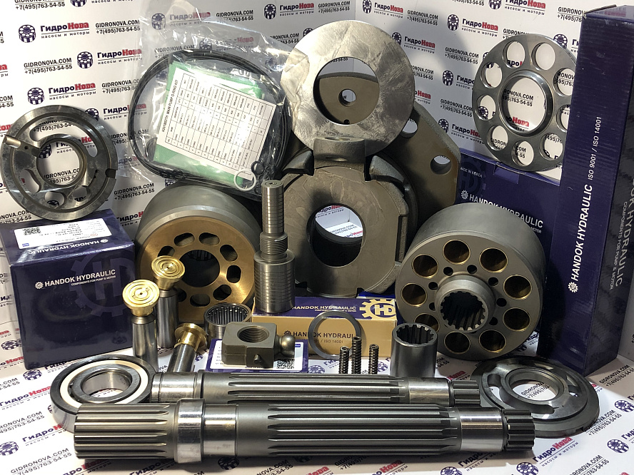 Вал гидронасоса передний